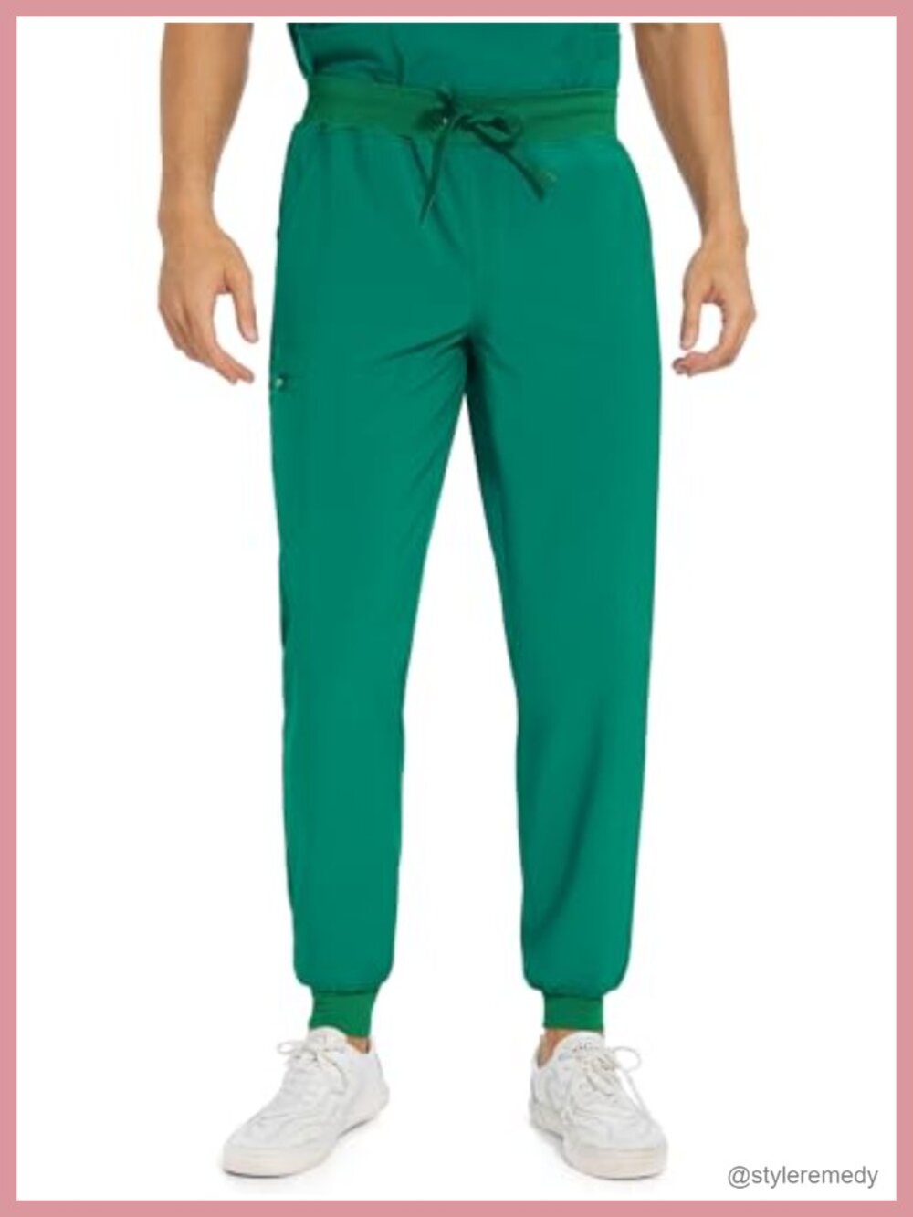 Men's Scrub Pants 5 Pockets Jogger Medical Uniform Work